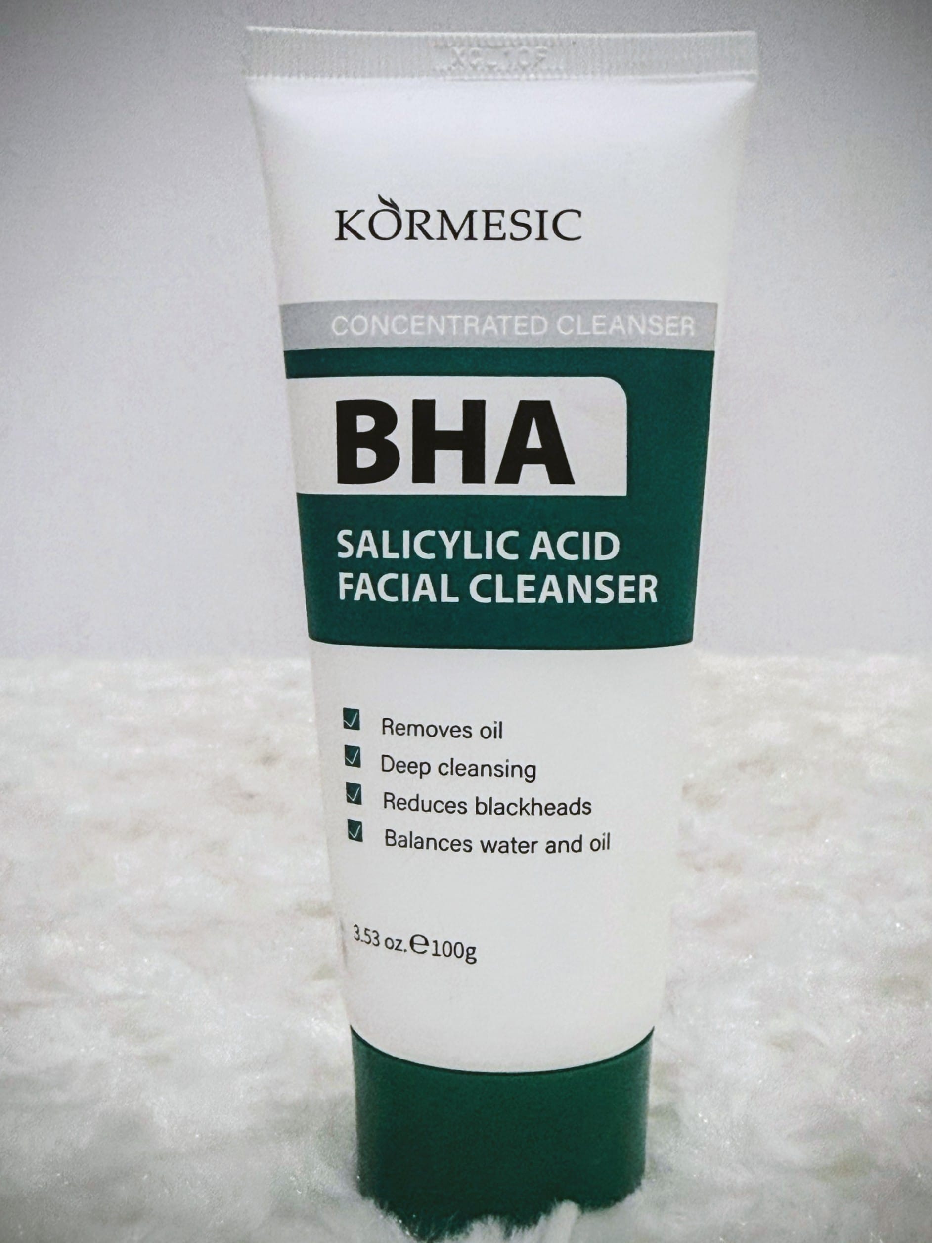 Salicylic acid facial cleanser