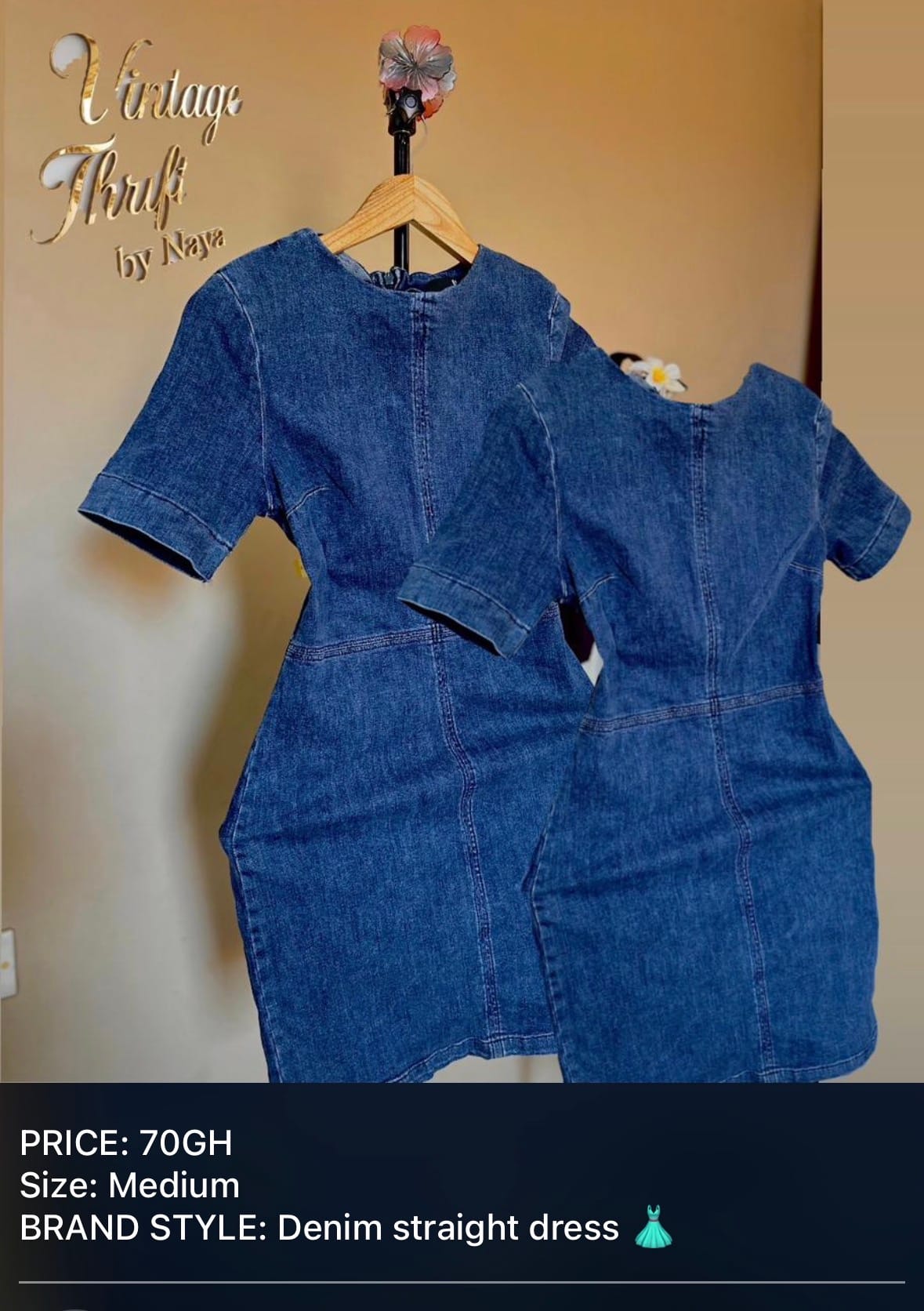 Vintage Thrift Straight Dresses π