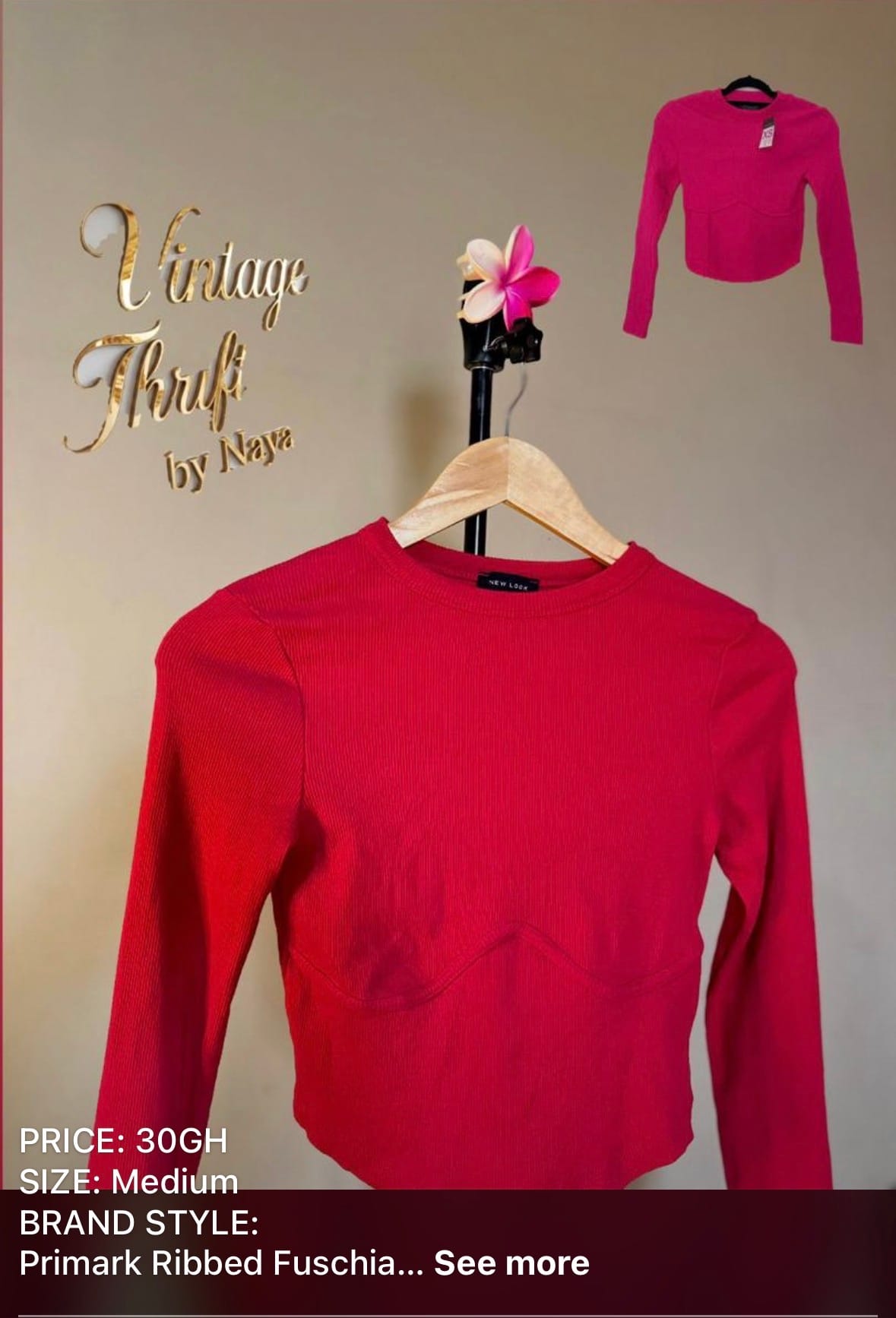 Vintage Thrift Tops π½