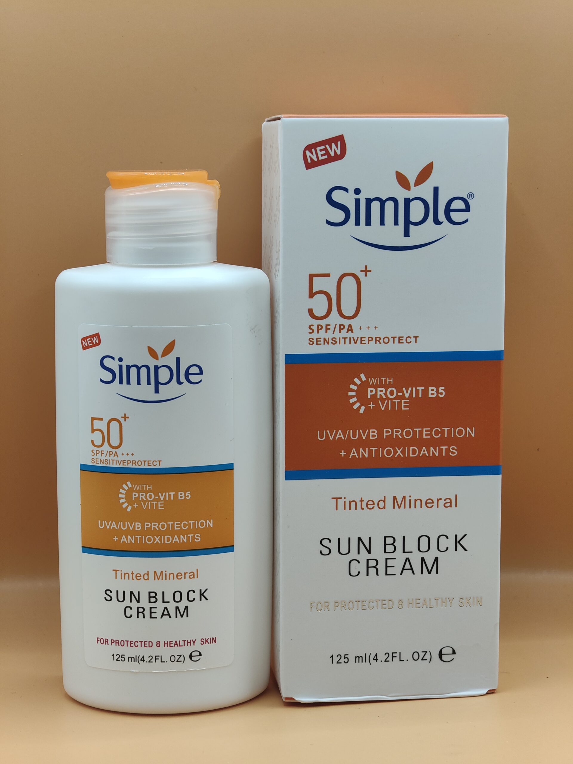 Simple Sun Block Cream (sunscreen)