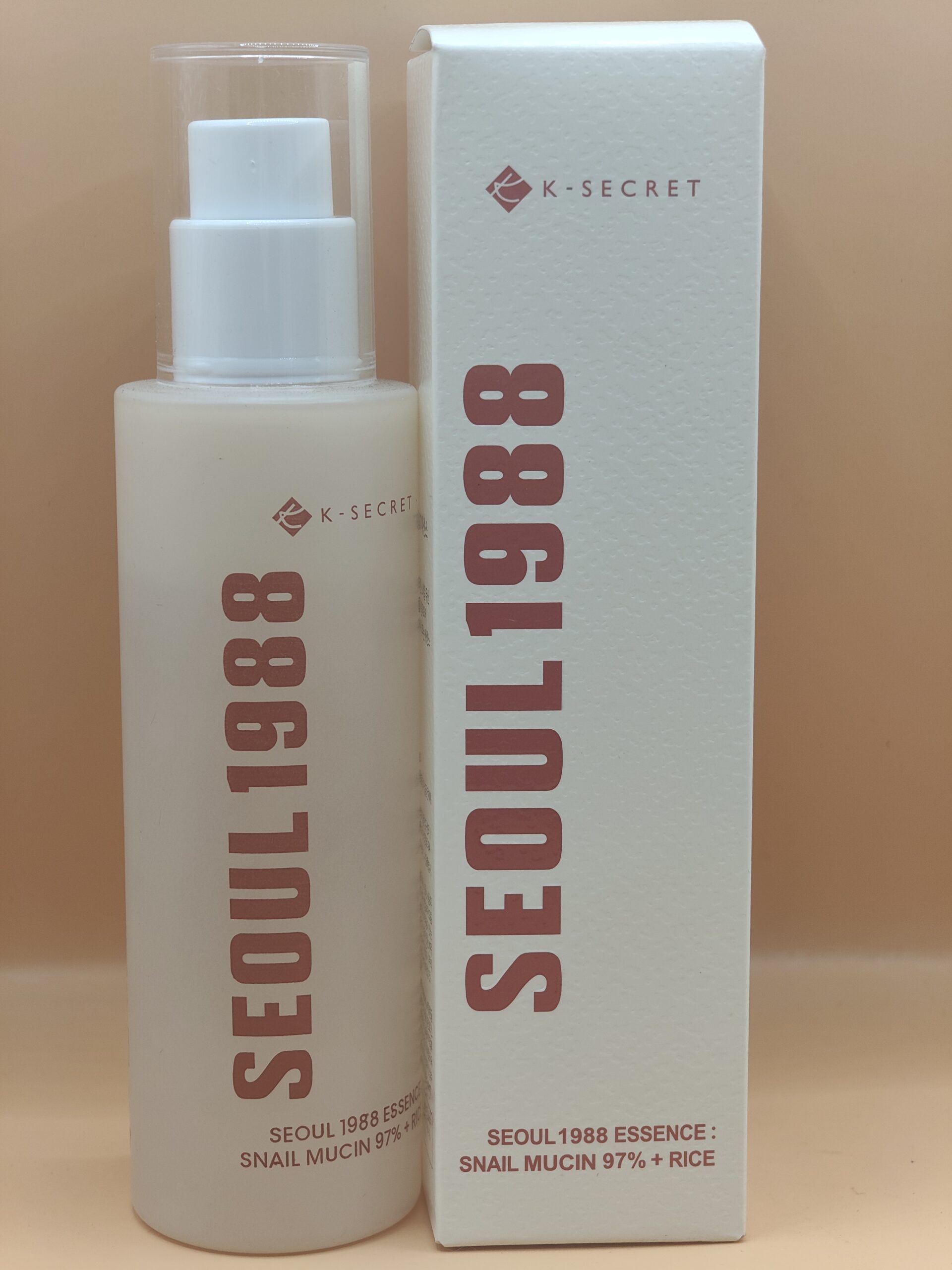Seoul 1988 Essence SNAIL MUCIN 97% + RICE