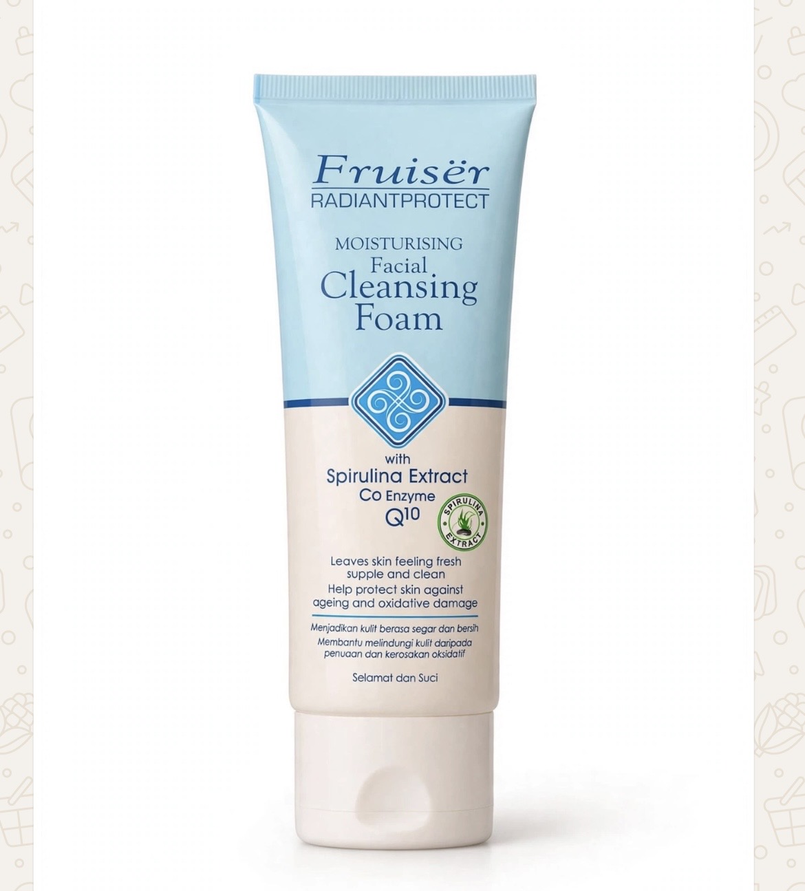 Fruiser facial cleaning foam