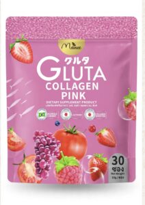 Gluta collagen pink
