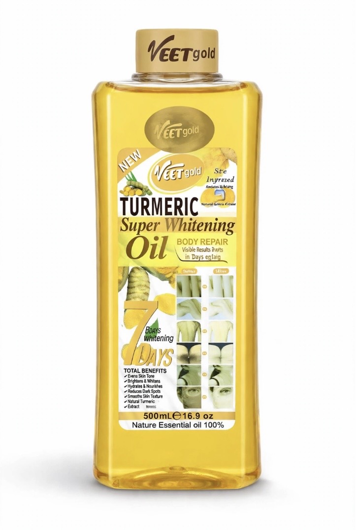Turmeric super whitening oil