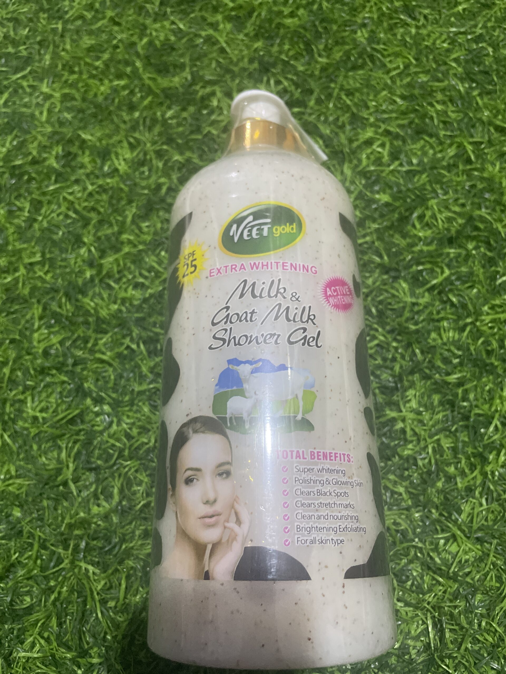 VEET gold EXTRA WHITINING MILK&Goat Milk Shower Gel